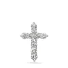 Platinum Diamond Cross Necklace