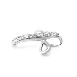 Platinum Diamond Cross Pendant