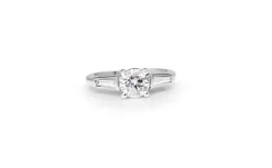 Platinum Diamond Solitaire Ring