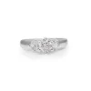 Platinum Diamond Solitaire Ring