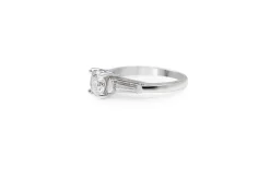 Platinum Diamond Solitaire Ring