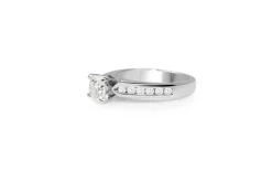 Platinum Diamond Solitaire Ring