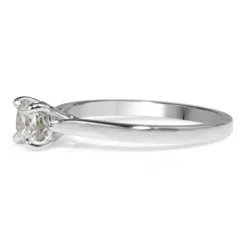 Platinum Diamond Solitaire Ring