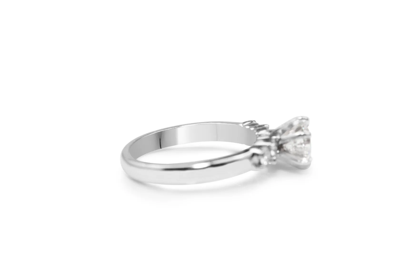 Platinum Diamond Solitaire Ring