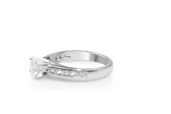 Platinum Diamond Solitaire Ring