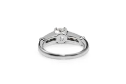 Platinum Diamond Solitaire Ring