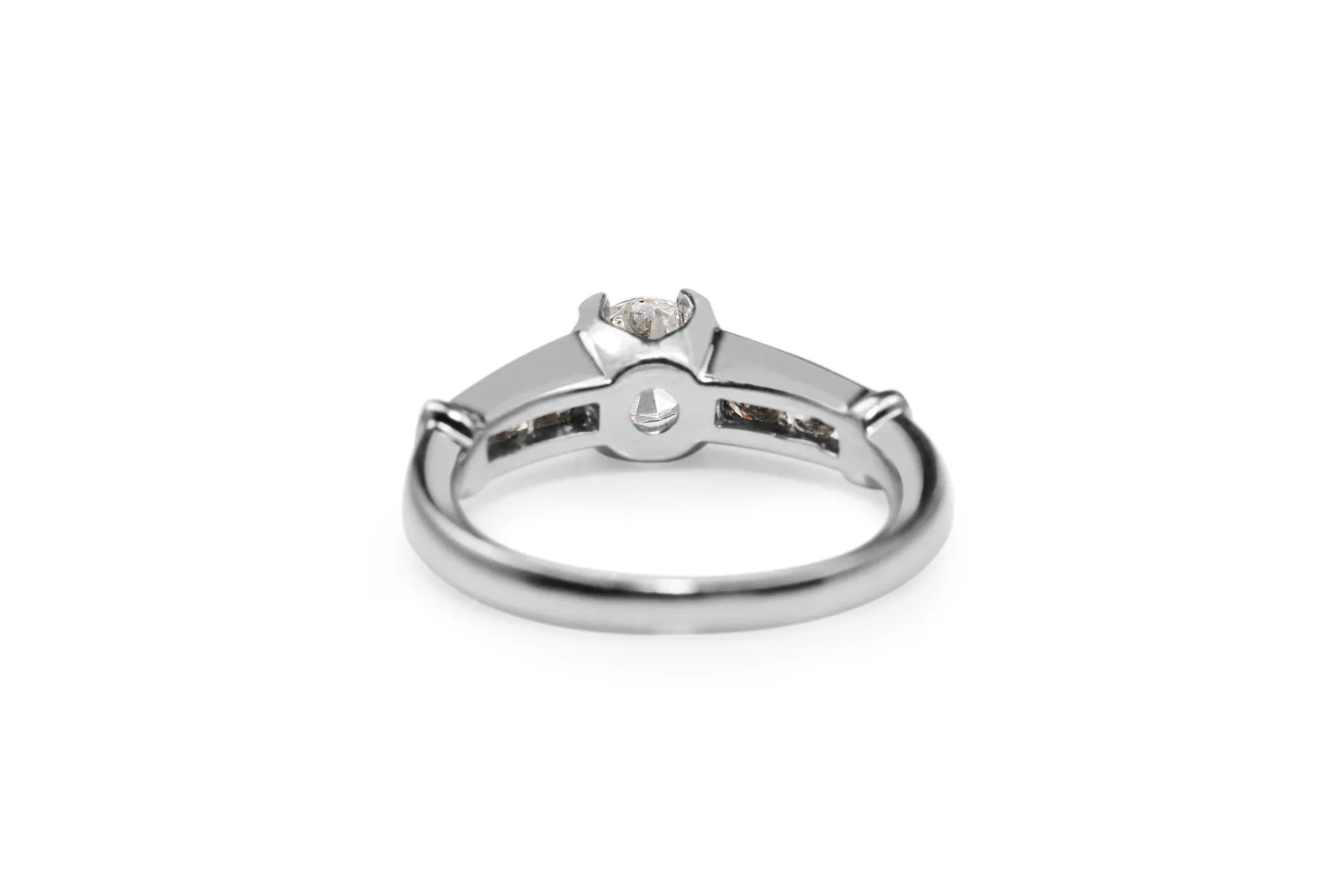 Platinum Diamond Solitaire Ring