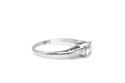 Platinum Diamond Solitaire Ring
