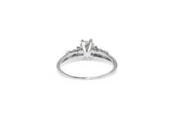 Platinum Diamond Solitaire Ring