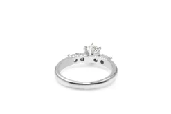 Platinum Diamond Solitaire Ring