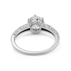 Platinum Diamond Solitiare Ring