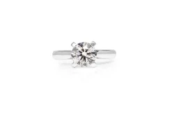 Platinum Estate Diamond Solitaire