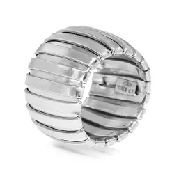 Platinum Italian Flexible Ring