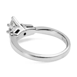 Platinum Marquise Vintage Diamond Ring