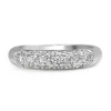 Platinum Pavé Diamond Ring