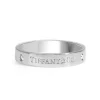 Platinum Tiffany and Co Diamond Band Ring