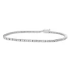 Platinum Ultra Fine Diamond Tennis Bracelet