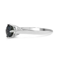 Platinum Vintage 2.00 Sapphire Solitiare Ring