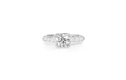 Platinum Vintage Diamond Solitaire