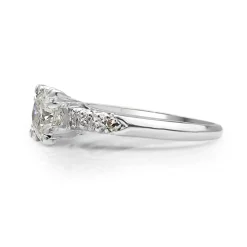 Platinum Vintage Diamond Ring