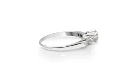 Platinum Vintage Diamond Solitaire Ring