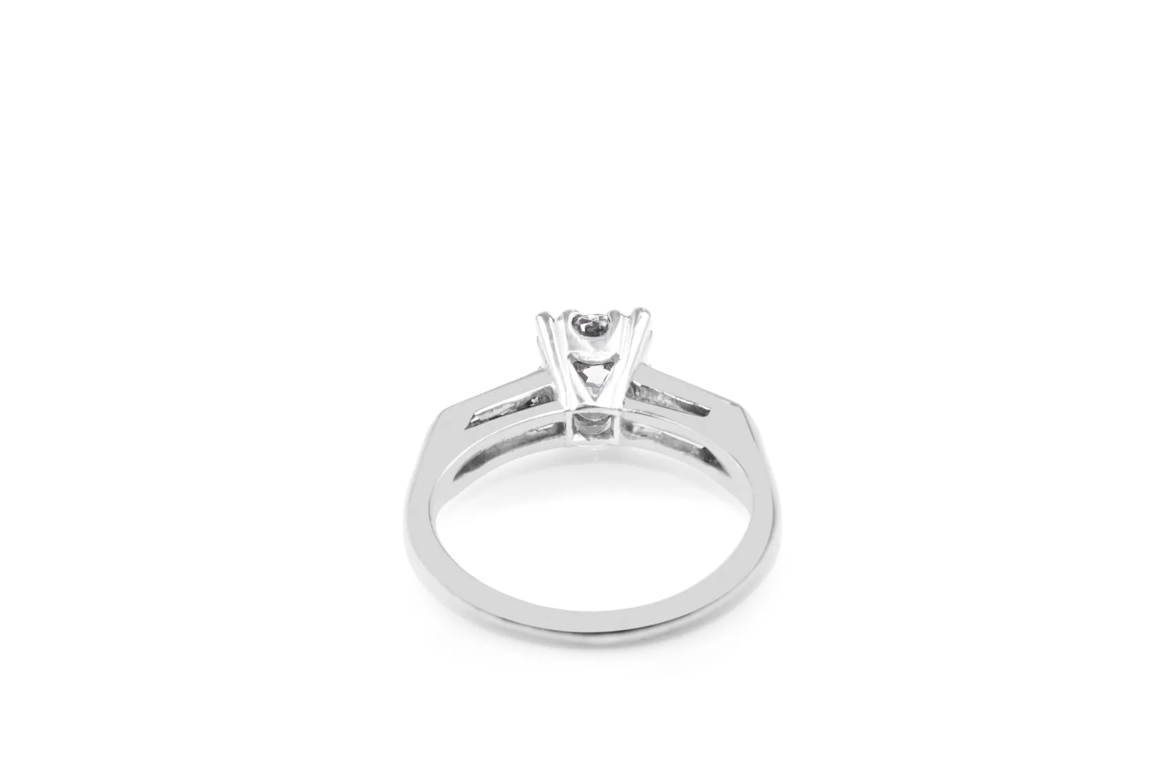 Platinum Vintage Diamond Ring