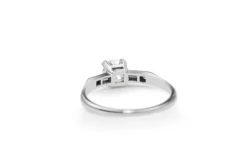 Platinum Vintage Diamond Solitaire Ring