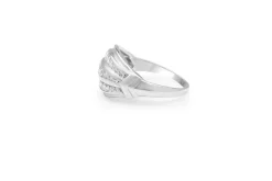 Platinum Vintage Old Cut Diamond Ring
