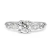 Platinum Vintage Style Diamond Solitaire Ring