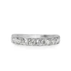 Platinum Vintage Style Diamond Band Ring