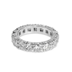Platinum White Gold All Round Diamond Band