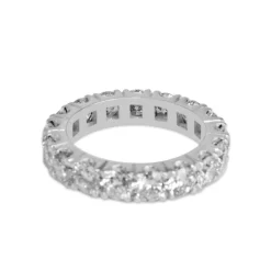 Platinum White Gold All Round Diamond Band