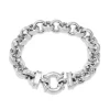Sterling Silver Belcher Link Bracelet with Bolt Clasp